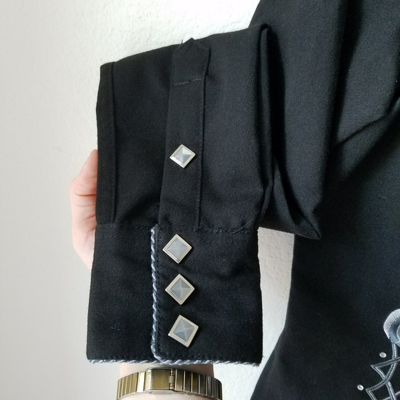 Panhandle Slim Western Button Down Snap Shirt - Picture 3 of 11